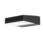 Rábalux 77121 Laxa Kültéri lámpa, Kültéri fali lámpa, fekete-fehér LED 14, IP54