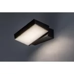 Rábalux 77121 Laxa Kültéri lámpa, Kültéri fali lámpa, fekete-fehér LED 14, IP54