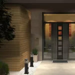 Rábalux 77122 Ankara Kültéri lámpa, Kültéri állólámpa, fekete-átlátszó E27E27 1x MAX 12, IP44
