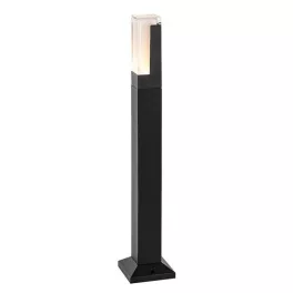   Rábalux 77128 Darvas Kültéri lámpa, Kültéri állólámpa, fekete-fehér/ átlátszó LED 7, IP54