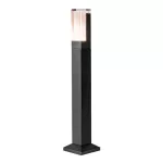 Rábalux 77128 Darvas Kültéri lámpa, Kültéri állólámpa, fekete-fehér/ átlátszó LED 7, IP54
