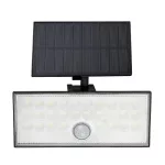 Rábalux 77129 Zavod Kültéri lámpa, Napelemes lámpa, fekete-átlátszó LED 8, IP65