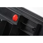 Rábalux 77129 Zavod Kültéri lámpa, Napelemes lámpa, fekete-átlátszó LED 8, IP65