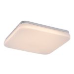 Rábalux 77137 Lowar Kültéri lámpa, Kültéri mennyezeti lámpa, fehér-fehér LED 18, IP44