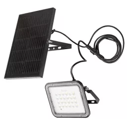   Rábalux 77141 Melk Kültéri lámpa, Napelemes lámpa, fekete-átlátszó LED 6,5, IP65