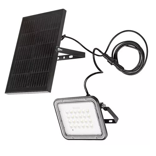 Rábalux 77141 Melk Kültéri lámpa, Napelemes lámpa, fekete-átlátszó LED 6,5, IP65