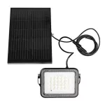 Rábalux 77141 Melk Kültéri lámpa, Napelemes lámpa, fekete-átlátszó LED 6,5, IP65
