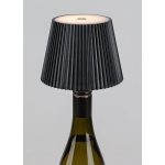 Rábalux 77142 Burdur Kültéri lámpa, Kültéri dekor világítás, fekete-átlátszó LED 2, IP44