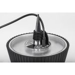 Rábalux 77142 Burdur Kültéri lámpa, Kültéri dekor világítás, fekete-átlátszó LED 2, IP44