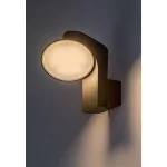 Rábalux 77148 Wengen Kültéri lámpa, Kültéri fali lámpa, fekete-fehér LED 12, IP54