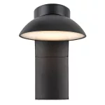Rábalux 77148 Wengen Kültéri lámpa, Kültéri fali lámpa, fekete-fehér LED 12, IP54