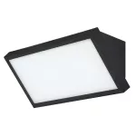 Rábalux 77150 Rapla2 Kültéri lámpa, Kültéri fali lámpa, fekete-fehér LED 18, IP65
