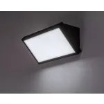 Rábalux 77150 Rapla2 Kültéri lámpa, Kültéri fali lámpa, fekete-fehér LED 18, IP65