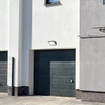Rábalux 77150 Rapla2 Kültéri lámpa, Kültéri fali lámpa, fekete-fehér LED 18, IP65