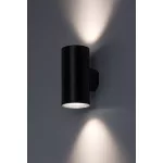 Rábalux 77155 Urfa Kültéri lámpa, Kültéri fali lámpa, fekete-fehér LED 18, IP65