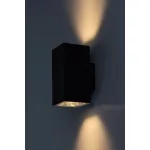 Rábalux 77157 Urfa Kültéri lámpa, Kültéri fali lámpa, fekete-fehér LED 18, IP65
