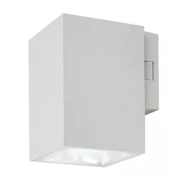   Rábalux 77163 Urfa Kültéri lámpa, Kültéri fali lámpa, fehér-fehér LED 9, IP65