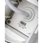 Rábalux 77163 Urfa Kültéri lámpa, Kültéri fali lámpa, fehér-fehér LED 9, IP65