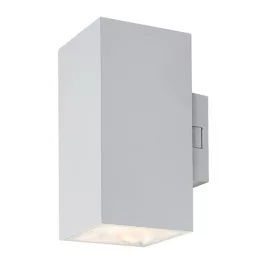   Rábalux 77164 Urfa Kültéri lámpa, Kültéri fali lámpa, fehér-fehér LED 18, IP65