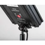 Rábalux 77165 Zirc Kültéri lámpa, Napelemes lámpa, fekete-átlátszó LED 3,6, IP44