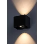 Rábalux 77168 Hallstatt Kültéri lámpa, Kültéri fali lámpa, antracit-átlátszó LED 10, IP54