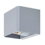 Rábalux 77170 Hallstatt Kültéri lámpa, Kültéri fali lámpa, szürke-átlátszó LED 10, IP54