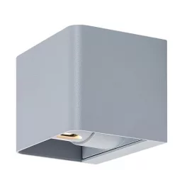   Rábalux 77170 Hallstatt Kültéri lámpa, Kültéri fali lámpa, szürke-átlátszó LED 10, IP54