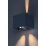 Rábalux 77170 Hallstatt Kültéri lámpa, Kültéri fali lámpa, szürke-átlátszó LED 10, IP54