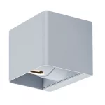 Rábalux 77170 Hallstatt Kültéri lámpa, Kültéri fali lámpa, szürke-átlátszó LED 10, IP54