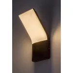 Rábalux 77171 Tolna Kültéri lámpa, Kültéri fali lámpa, fekete-fehér LED 10, IP54