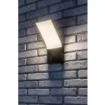 Rábalux 77171 Tolna Kültéri lámpa, Kültéri fali lámpa, fekete-fehér LED 10, IP54