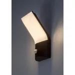 Rábalux 77172 Tolna Kültéri lámpa, Kültéri fali lámpa, fekete-fehér LED 10, IP54