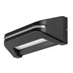 Rábalux 77174 Kobarid Kültéri lámpa, Kültéri fali lámpa, fekete-fehér LED 20, IP54