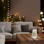 Rábalux 77176 Tapolca Kültéri lámpa, Kültéri dekor világítás, fehér-fehér LED 0,16, IP44