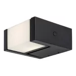 Rábalux 77183 Cubbington Kültéri lámpa, Kültéri fali lámpa, fekete-fehér LED 10, IP54