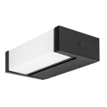 Rábalux 77185 Cubbington Kültéri lámpa, Kültéri fali lámpa, fekete-fehér LED 18, IP54
