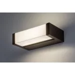 Rábalux 77185 Cubbington Kültéri lámpa, Kültéri fali lámpa, fekete-fehér LED 18, IP54