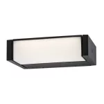 Rábalux 77185 Cubbington Kültéri lámpa, Kültéri fali lámpa, fekete-fehér LED 18, IP54