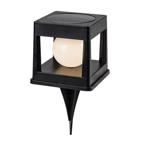 Rábalux 77188 Holne Kültéri lámpa, Kültéri dekor világítás, fekete-fehér LED 0,3, IP44
