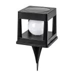 Rábalux 77188 Holne Kültéri lámpa, Kültéri dekor világítás, fekete-fehér LED 0,3, IP44