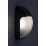 Rábalux 7796 Opole Kültéri lámpa, Kültéri fali lámpa, matt fekete-fehér E27E27 1x MAX 12, IP65