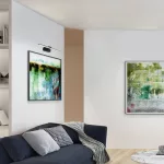 Rábalux 78001 Gaten Képmegvilágító lámpa fekete-fehér LED 8, IP20