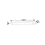 Rábalux 78025 Batten light2 Beltéri lámpa, Pultmegvilágító lámpa, fehér-fehér LED 36, IP20