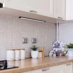 Rábalux 78026 Hanson Pultmegvilágító lámpa fekete-fehér LED 8, IP20