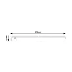 Rábalux 78028 Duddu Pultmegvilágító lámpa fehér-fehér LED 20, IP44