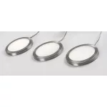 Rábalux 78043 Socavi Beltéri lámpa, Pultmegvilágító lámpa, ezüst-fehér LED 3, IP20