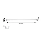 Rábalux 78061 Easylight2 Beltéri lámpa Pultmegvilágító lámpa fehér, fehér LED 15, természetes fehér (3500-5000 K), IP20