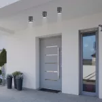 Rábalux 7817 Zombor Kültéri mennyezeti lámpa antracit-átlátszó GU10 1x MAX 35, IP54