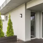 Rábalux 7891 Silistra Kültéri fali lámpa antracit-átlátszó E27 1x MAX 60, IP44