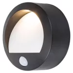 Rábalux 7969 Amarillo Kültéri fali lámpa fekete-fehér LED 1,5, IP44